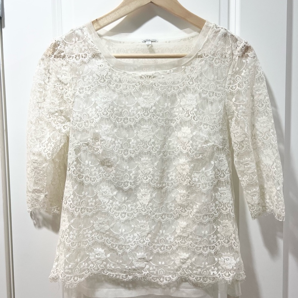 charlotte russe lace top USA